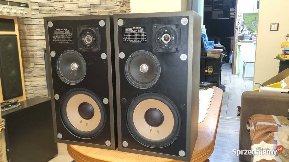 Kolumny stereo AKAI SR1040 2x40Watt 8ohm 1979 Warta sprzedam