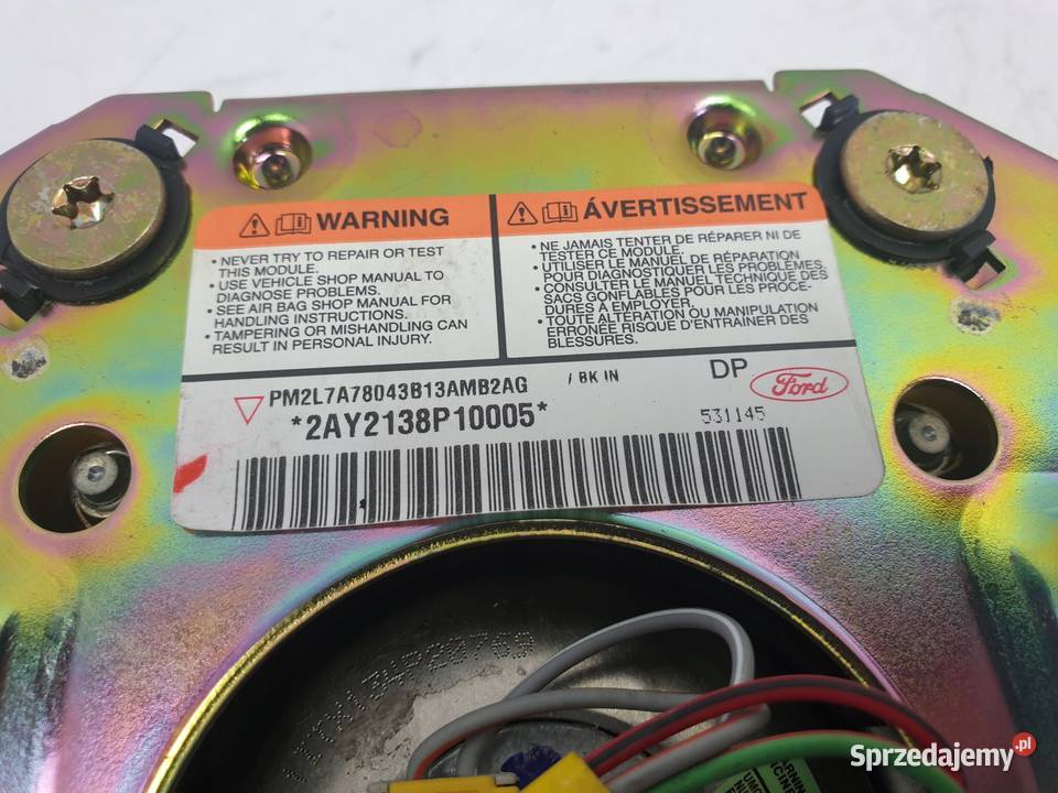 AIRBAG PODUSZKA KIEROWCY Lincoln Navigator 0307r osobowe Rudka