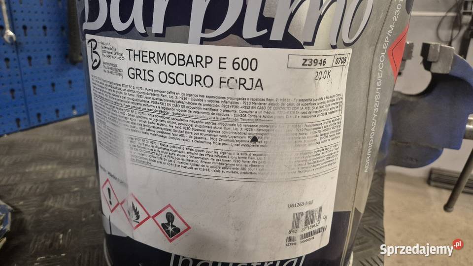 Farba 20l Żaroodporna Nowa Barpimo Thermobarp Sędziszów Małopolski