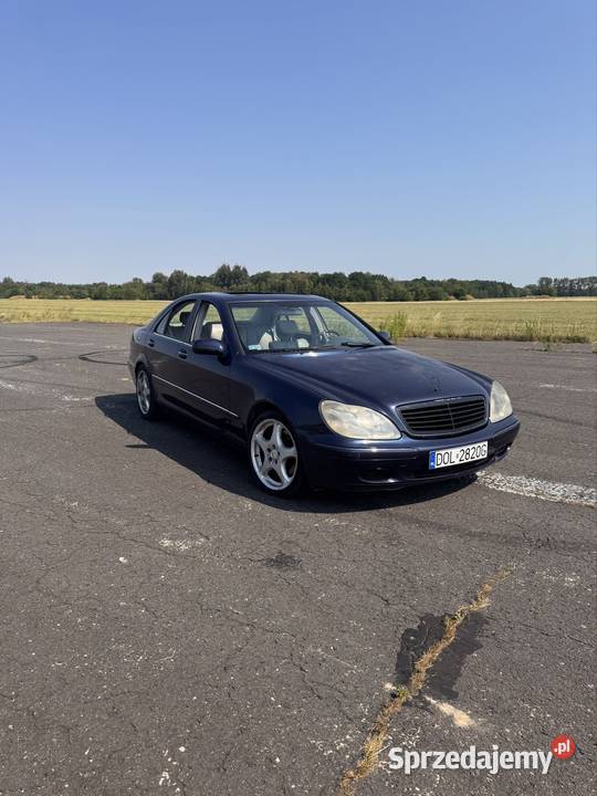 Mercedes s w220 320benzyna gaz CD Oleśnica