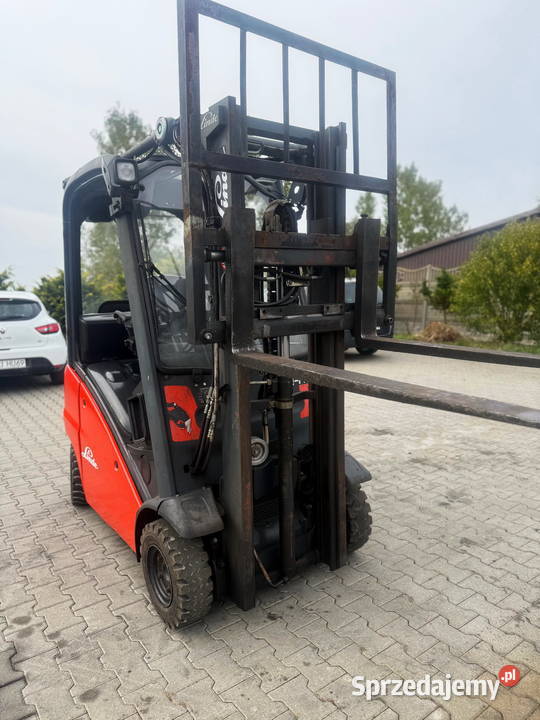 wózek widłowy LINDE H16T wolny skok przesuw łódzkie Działoszyn sprzedam
