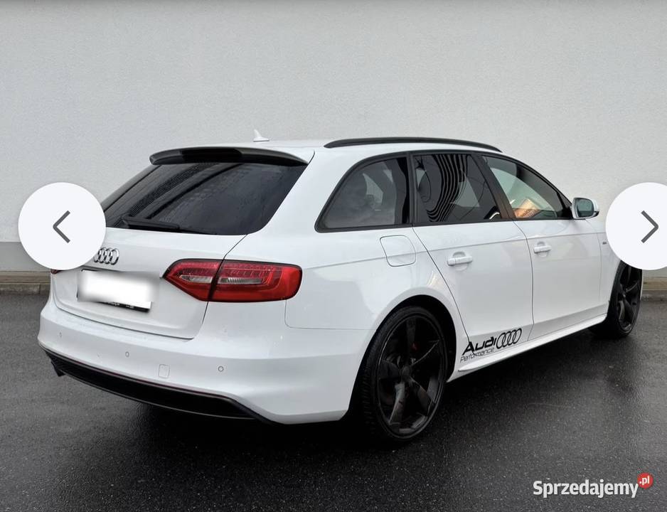Audi A4 20 tdi 143 Sline Alu Z Niemiec zadbana asystent parkowania Jelenia Góra