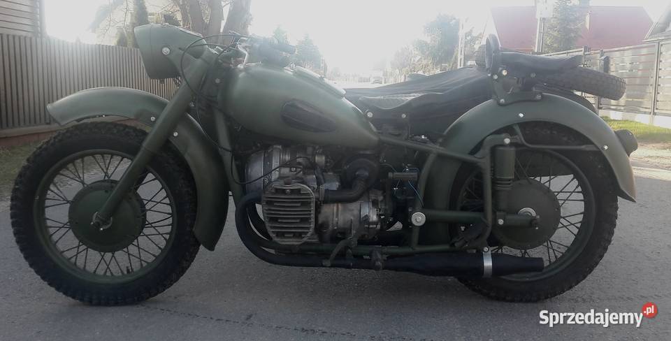 K 750 MW 750 MT 12 motocykl z napędem na kosz zielony Tarnobrzeg