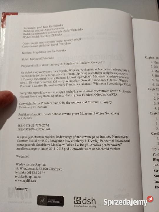 Żołnierze generała Maczka Jarosław Pałka ISBN 9788376742571 Książki i Podręczniki Poznań