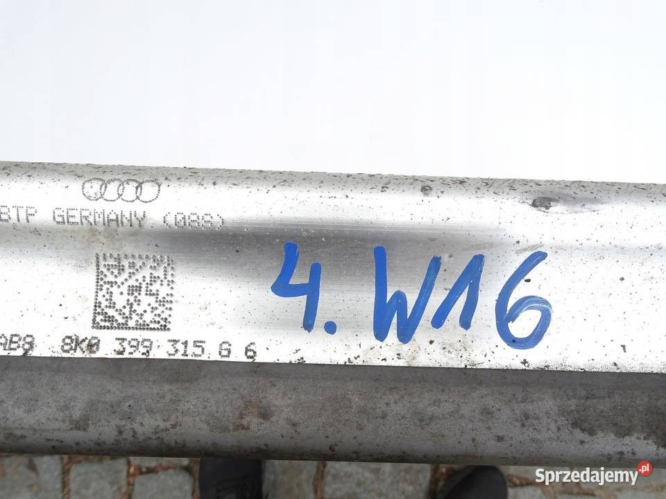 WÓZEK SANKI KOŁYSKA TRAWERS SILNIKA AUDI A4 B8 Zawieszenie silnika małopolskie