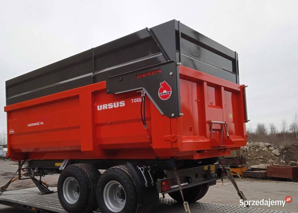 Przyczepa skorupowa tandem rolnicza 10 ton Ursus Łomża