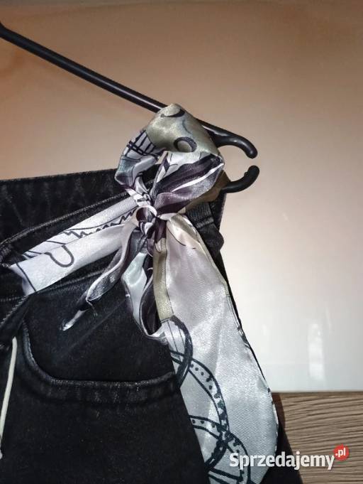 Nowe damskie czarne jeansowe spodnie balloon fit Rozmiar 36(S) śląskie