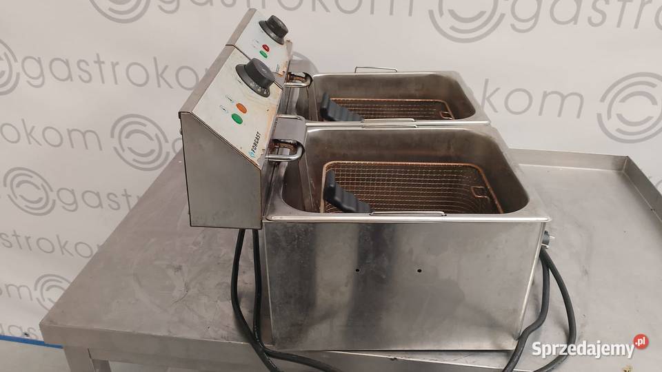 Frytownica elektryczna 2komorowa Forgast Gastronomia