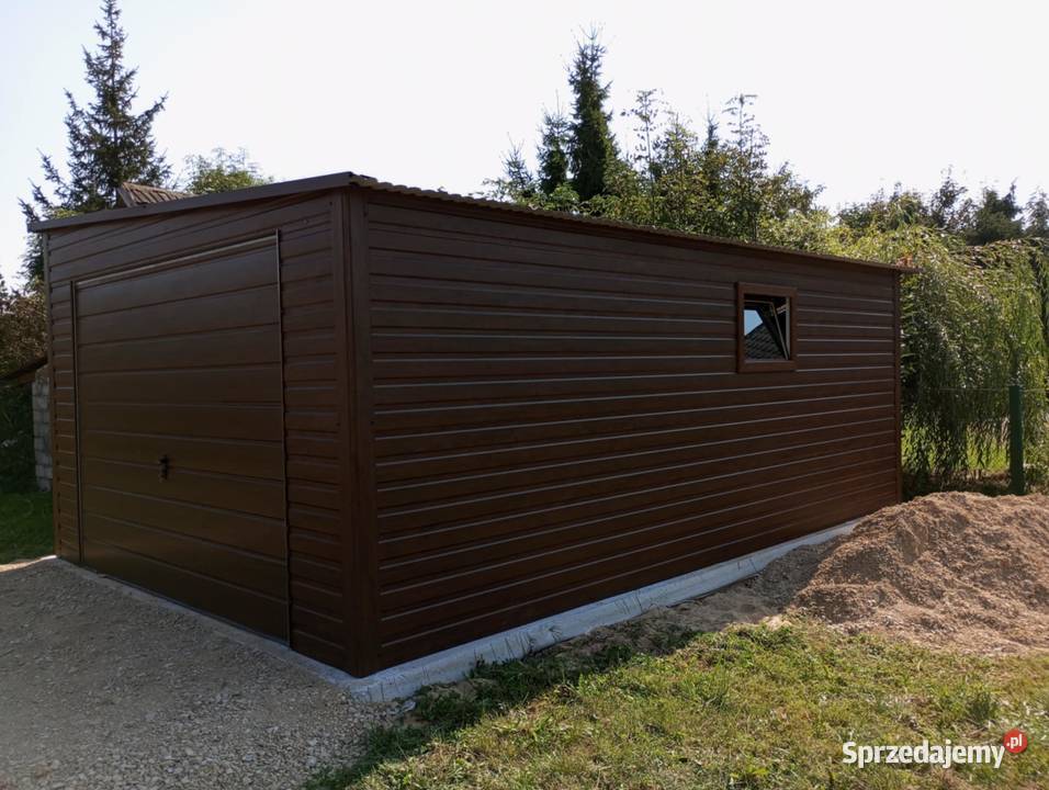 Garaż blaszany blaszak na wymiar świętokrzyskie Jędrzejów