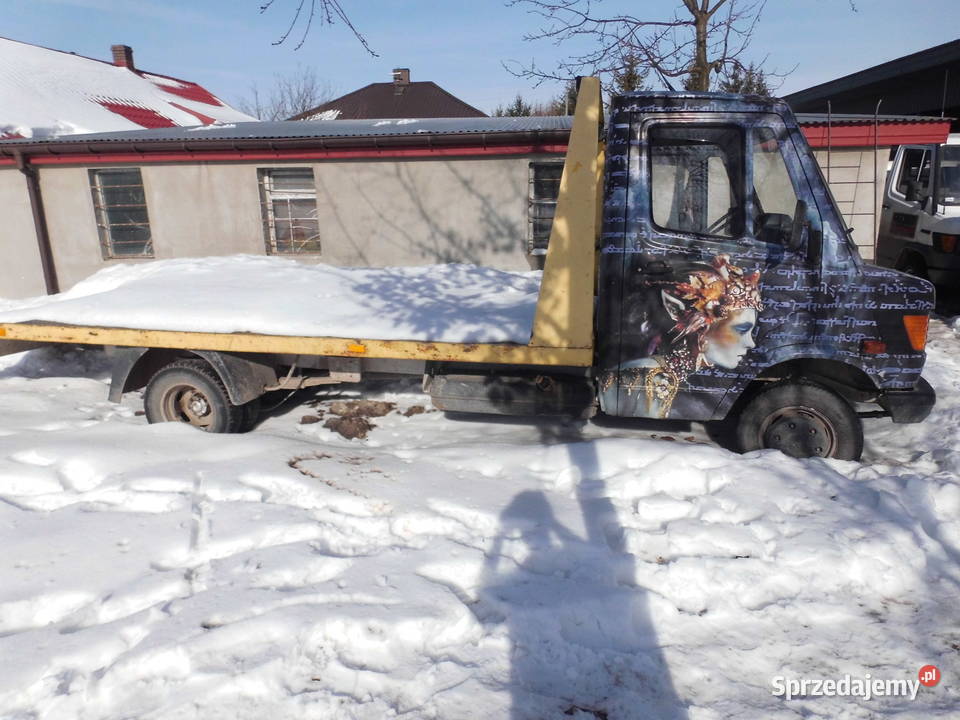 LAWETA HOLOWNIK AUTOLAWETA KACZKA MERCEDES 410