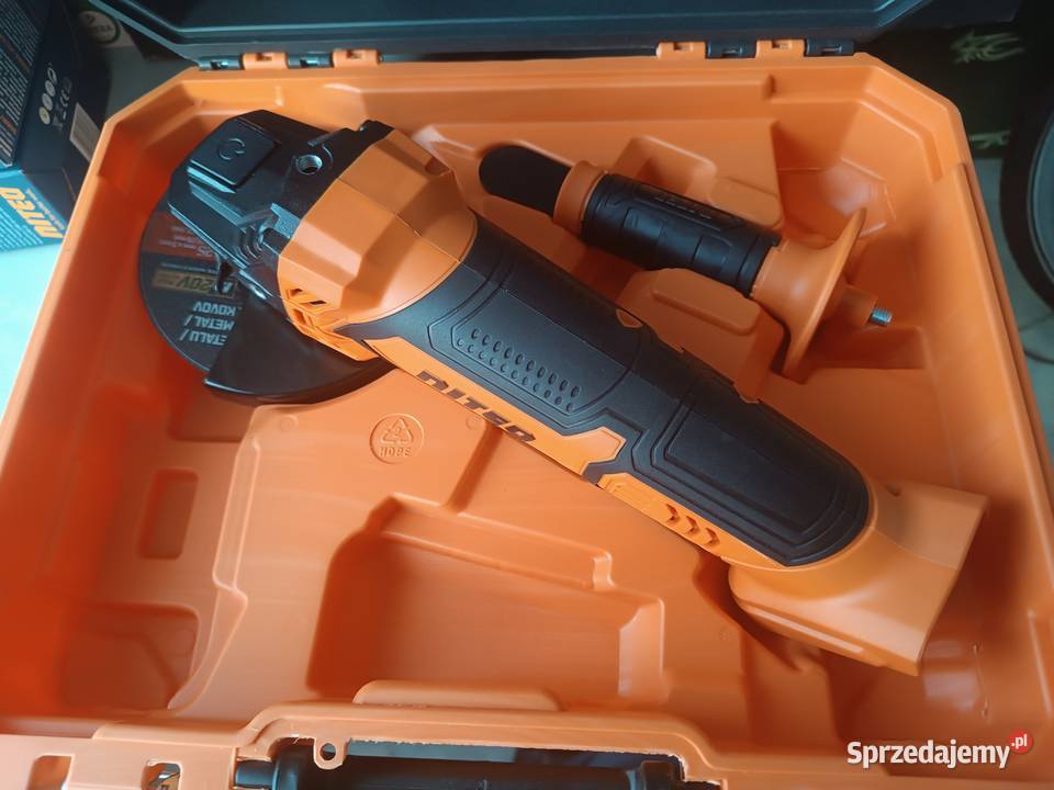 Szlifierka kątowa NITEO TOOLS 20V Mobilność i Kędzierzyn-Koźle