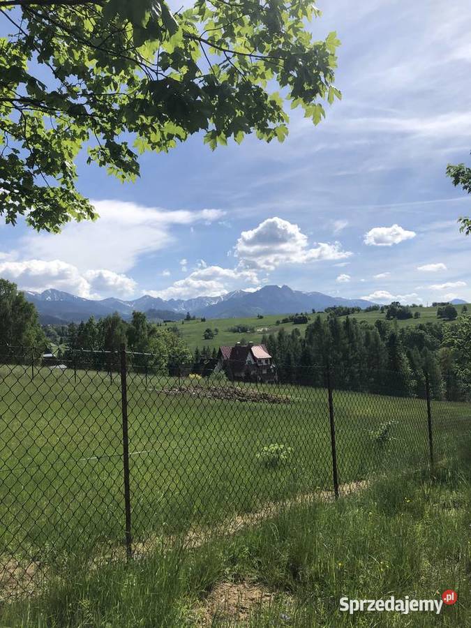 Działka rolna z widokiem na Tatry Zakopane