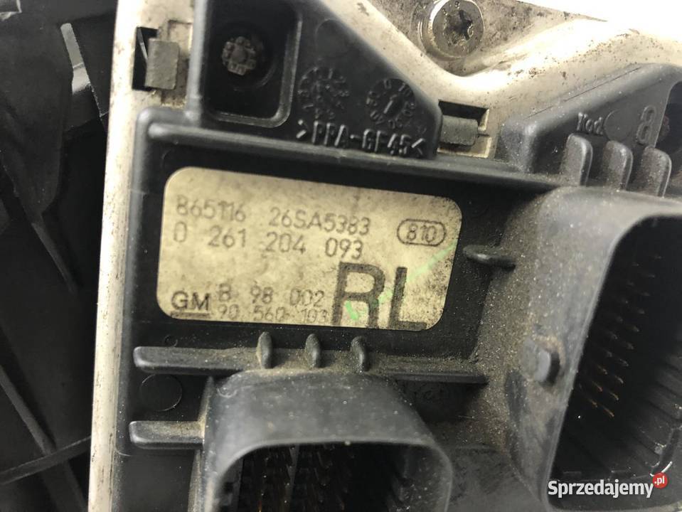 KOLEKTOR KOMPUTER SILNIKA OPEL ASTRA G osobowe sprzedam