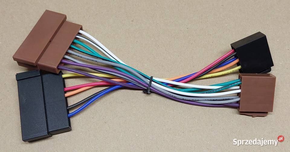 ADAPTER ZŁĄCZE ISO FORD MAZDA NISSAN JAGUAR 1985 osobowe Mielęcin
