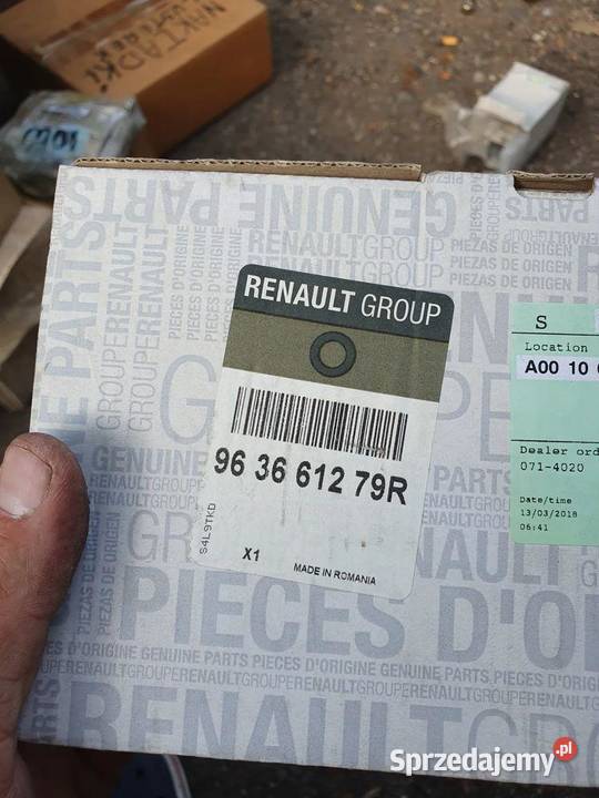 Lewy Wkład lusterka Dacia Logan II 963661279R