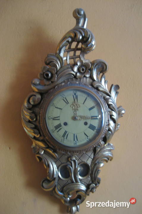 Stary Zegar Scienny Rokoko Warszawa sprzedam