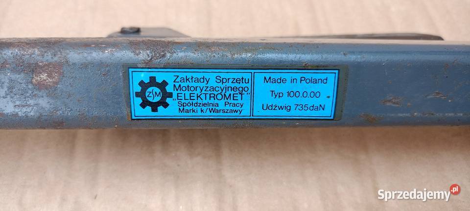 Fiat 125p Syrena lewarek podnośnik Leszno