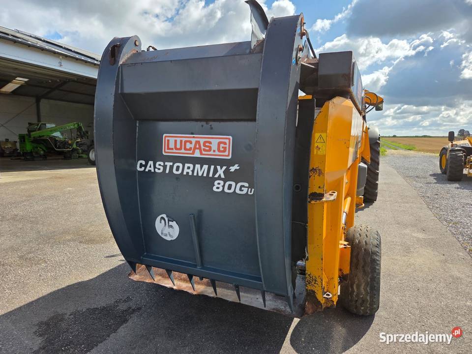 Ścielarka Słomy LUCAS CASTORMIX Obrotowy wyrzut Gąsewo