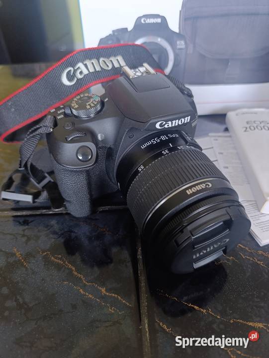 Canon 2000D z akcesoriami Wałbrzych