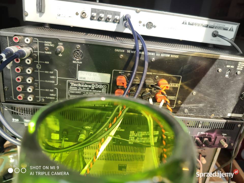 technics SUV7 wzmacniacz Wzmacniacze i pokrewne Białystok