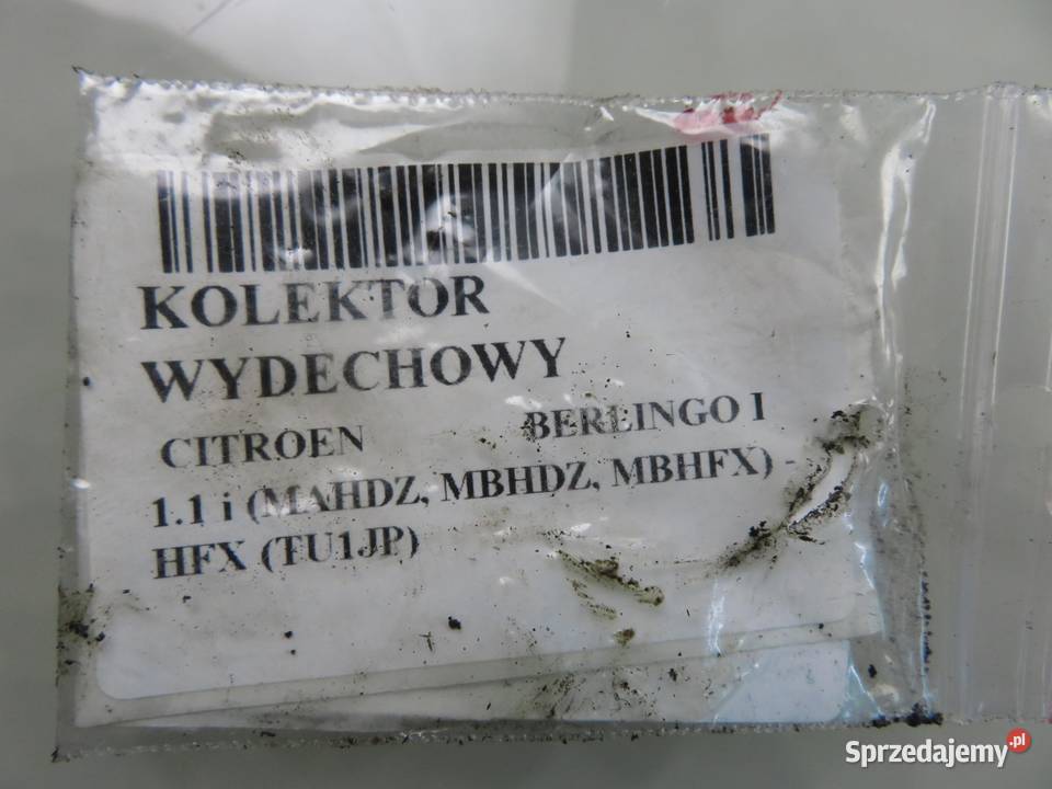 KOLEKTOR WYDECHOWY PEUGEOT CITROEN 11 9636962310 osobowe