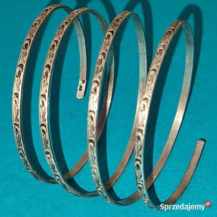 Srebrna Bransoletka Damska 30g Starocia Warszawa