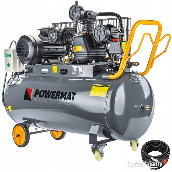 KOMPRESOR OLEJOWY 150L 8 BAR SPRĘŻARKA 400V