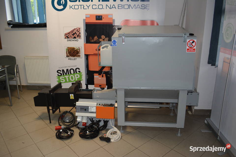 Zestaw automatycznego spalania biomasy i zrębek Lublin