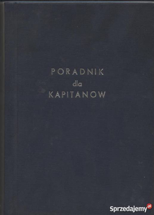 Poradnik kapitanów dużych statków zachodniopomorskie Szczecin