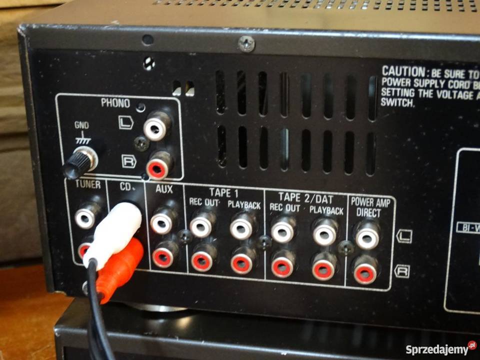 Wzmacniacz Technics SUVX500 sprawny 530 wat Wzmacniacze i pokrewne