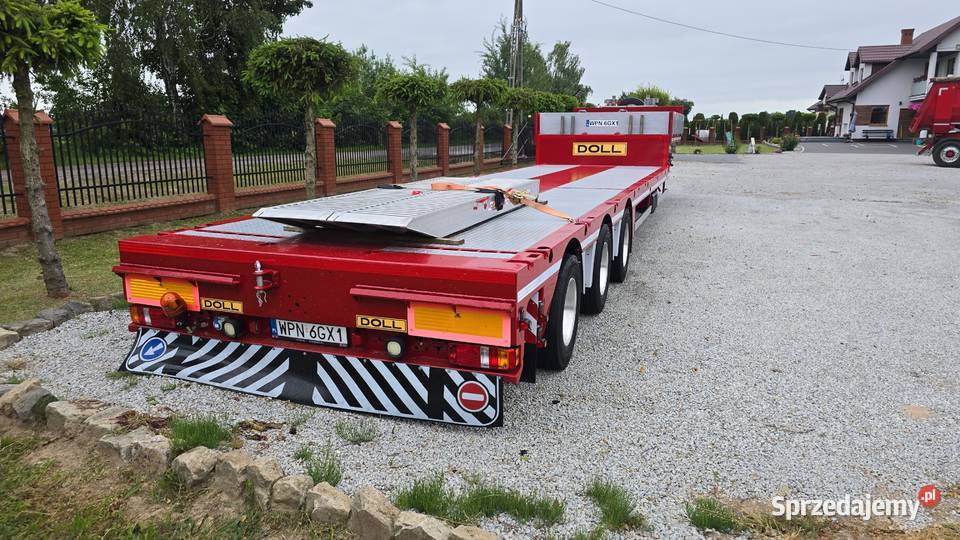 DOLL 3osie skretne niskopodwozie, laweta, niskopodwoziowa,  zamiana