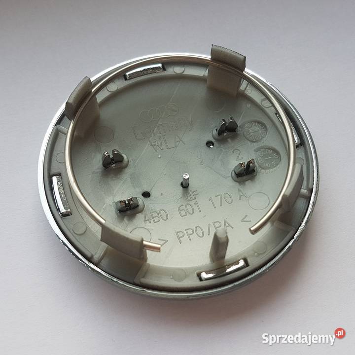 oryginalne dekielki AUDI 69mm ASO dekle 4 szare