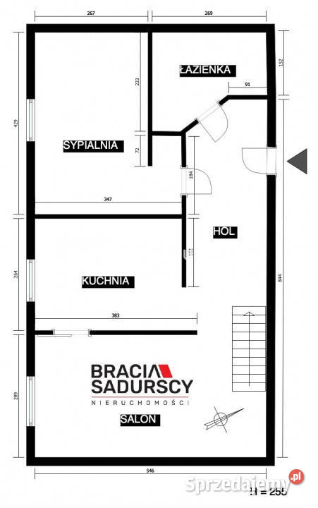Sprzedam mieszkanie 485m2 3 pokoje Wieliczka
