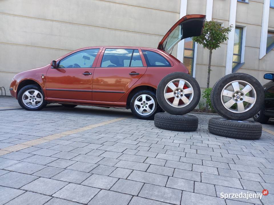 SKODA FABIA 19TDI 130 2 Komplety Alufelg Zadbana 1896cm3 Fabia