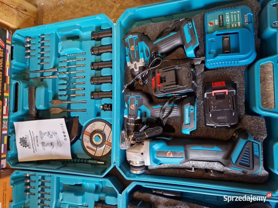 Zestaw narzędzi akumulatorowych WKRĘTARKA wielkopolskie Głogowa