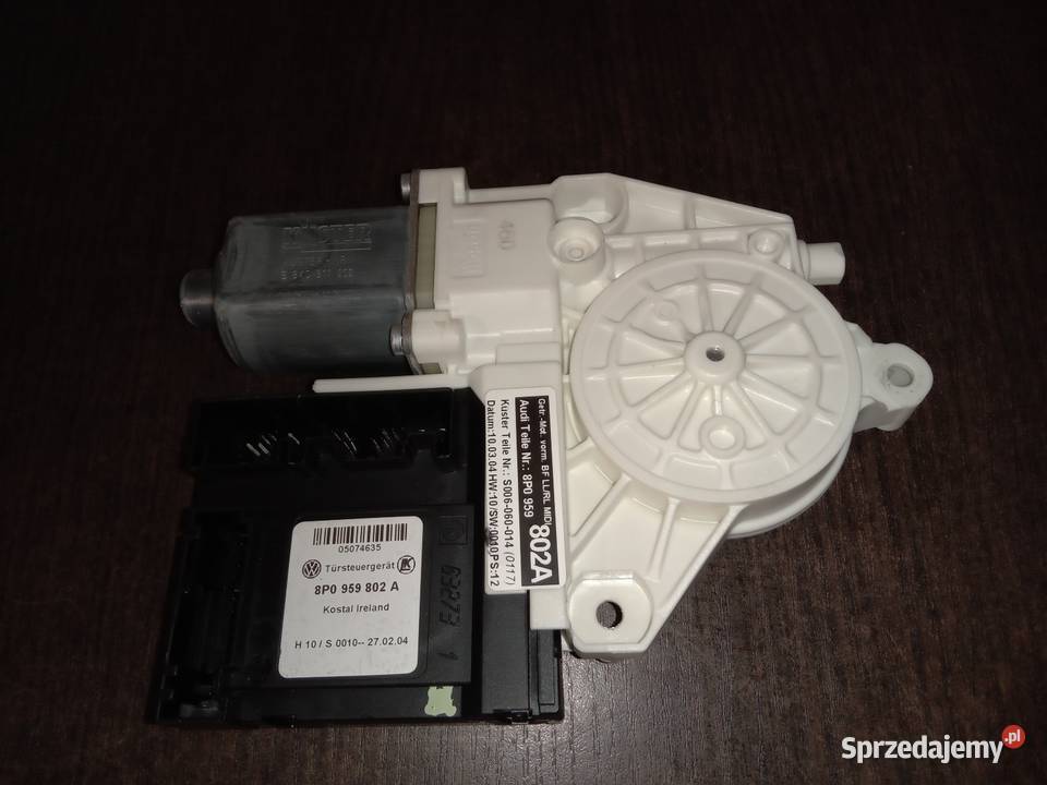 Audi A3 8P Silnik podnośnika szyby prawy przód lubelskie