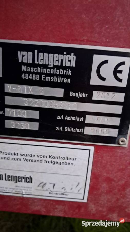 Wóz paszowyPaszowóz BVL V Mix 8