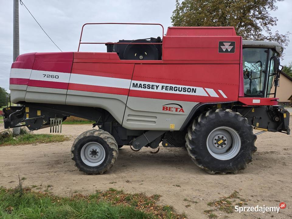 Massey Ferguson 7260 4WD Kombajn zbożowy Szołtany