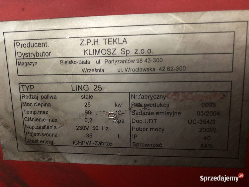 piec na ekogroszek pelet z zasobnikiem 25KW Piece i kominki Szczecin