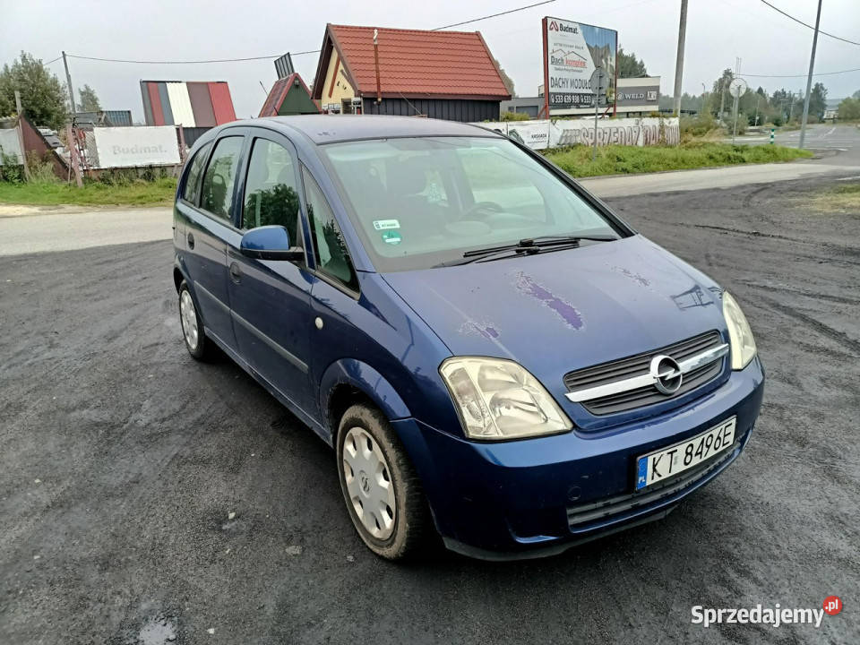 Opel Meriva Opel Meriva 16 04r I 20022010 nieuszkodzony Meriva Tarnów sprzedam