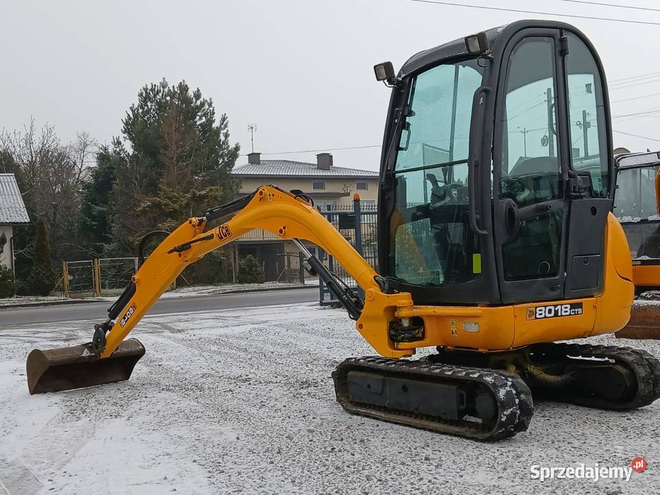 JCB 8018CTS JCB 8018 Mini koparka JCB 8018 z łódzkie Złoczew