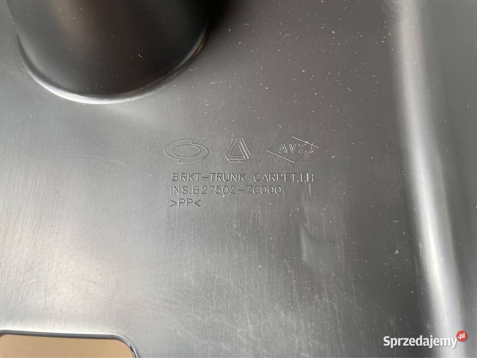B27502ZG000 schowek tapicerka bagażnika renault Szczecin