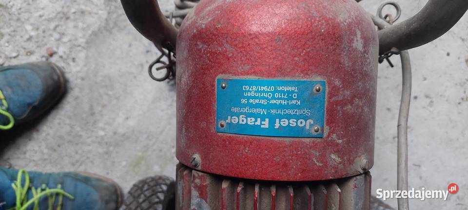 Pompa agregat malarski Pistolety i agregaty małopolskie Pogórska Wola