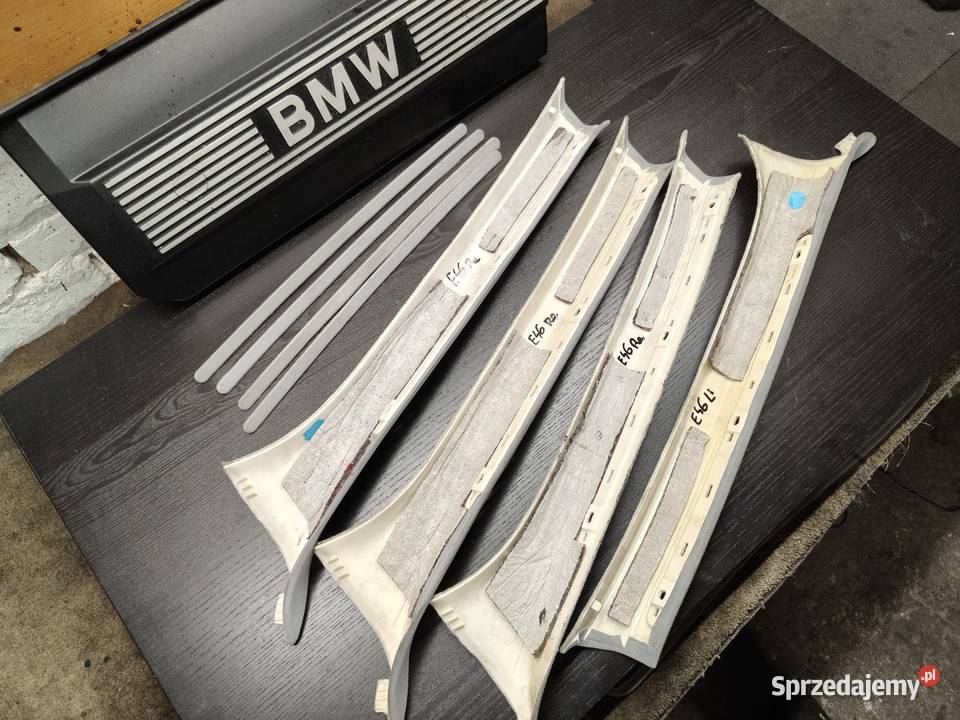 Bmw e46 sedan osłona słupka przedniego lewa Podsufitki Aleksandrów Łódzki