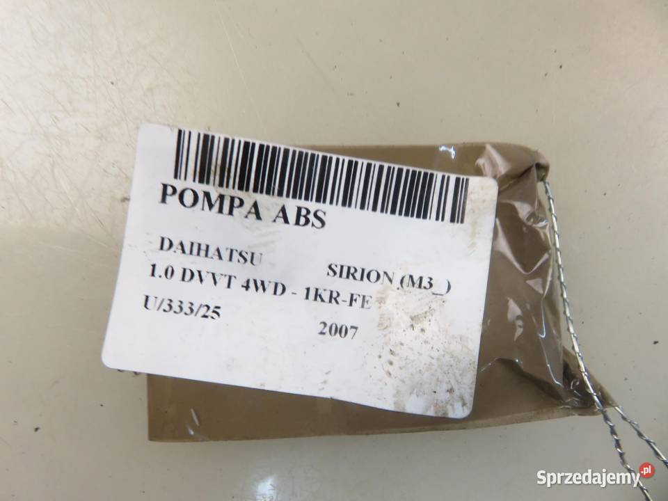 POMPA ABS DAIHATSU SIRION 44510B1010 89540B1010 osobowe
