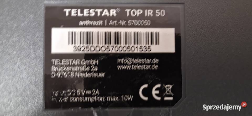 TELESTAR TOP IR 50 Radio Internetowe na