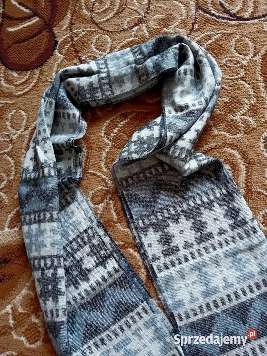 Szal dłuższy we wzory Pozostałe Warszawa