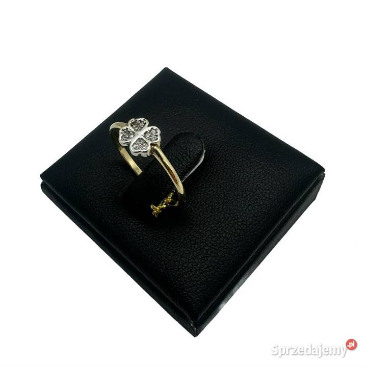 Złoty Pierścionek pr 585 111g R18 złoto warmińsko-mazurskie Elbląg