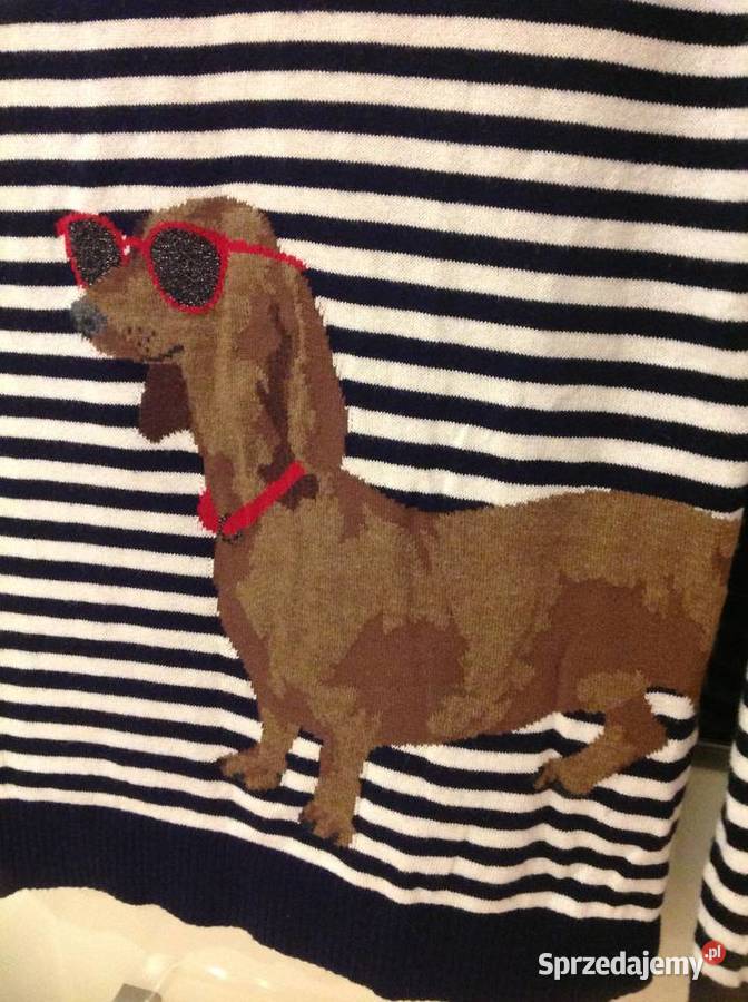 Sweter Damski JOULES S Paski Piesek Swetry i golfy Nowa Sól