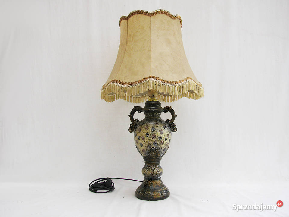 Lampka ceramiczna piękna duża Szczecinek